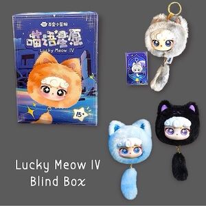 🎯Lucky Meow IV Series Blind Box